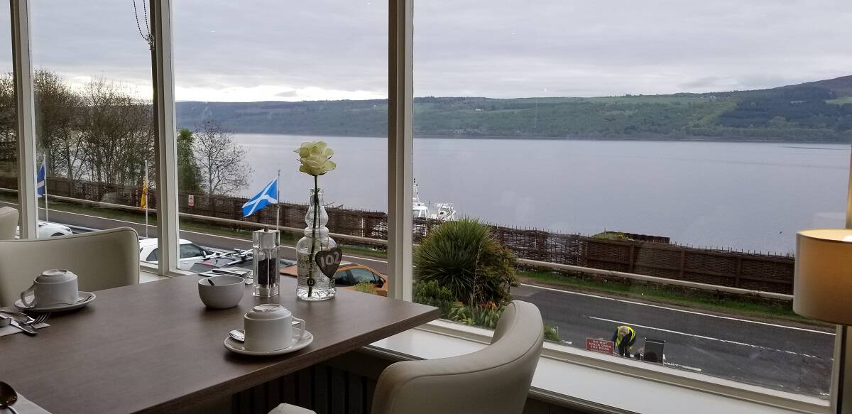 loch ness clansman drumnadrochit scotland breakfast