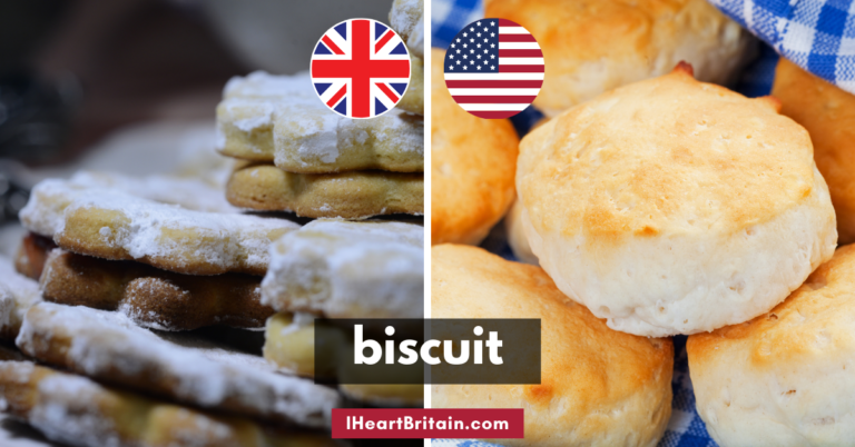 British Word For Cookie